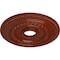 Ekena Millwork Oldham Ceiling Medallion (Fits Canopies up to 8 5/8"), 18"OD x 3 3/8"ID x 7/8"P, Firebrick CM18OL1FIF - alternate 4